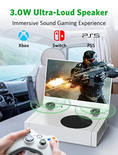 DEPGI Portable Monitor for Xbox Series S， Portable Gaming Monitor for Xbox Series S (Not Included)
