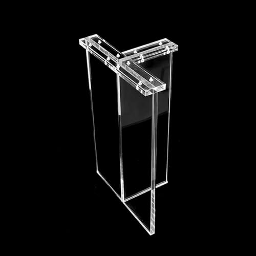 Modern Acrylic Table Leg, DIY Replacement Furniture Leg, Desk Legs for Dinning Table Coffee Table, Max Load 150kg, 1 Pack (Color : Height 70cm, Size : Width 60cm)