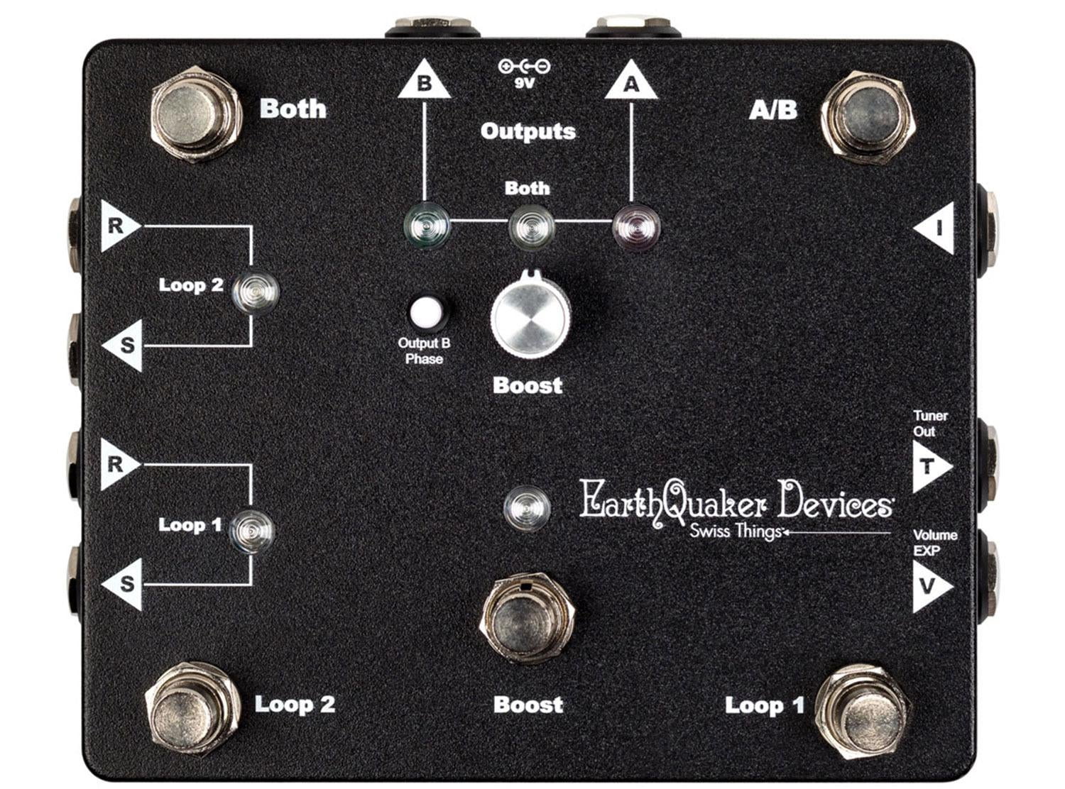 EarthQuaker Devices Swiss Things Guitar Pedalboard Reconciler