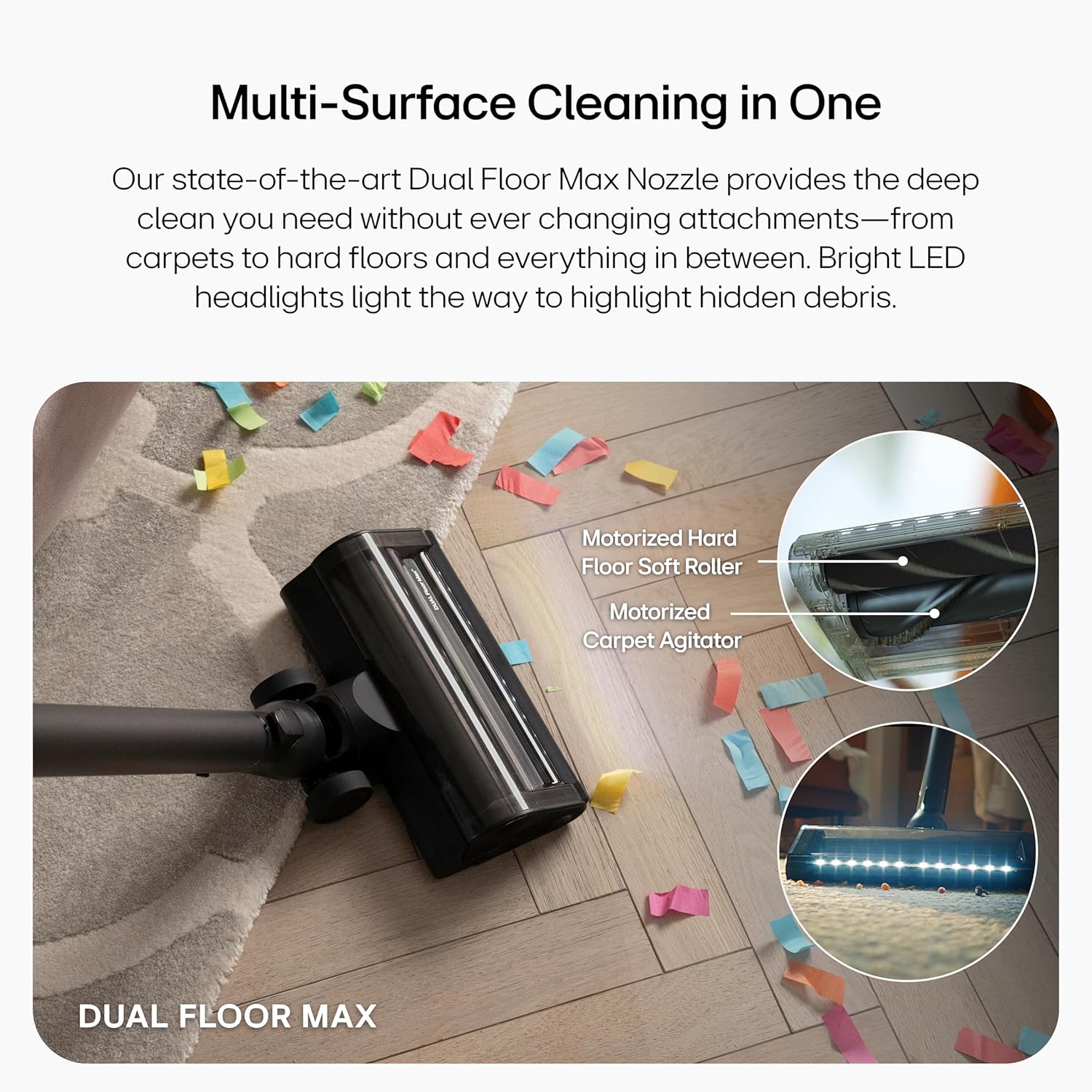 LG CordZero A949KTMS All in One Cordless Stick Vacuum with Auto Empty, New Dual Floor Max and Power Mop Pro, Pet Nozzle, Up to 200 Minutes Run Time, 10 Year Motor Warranty, Graphite