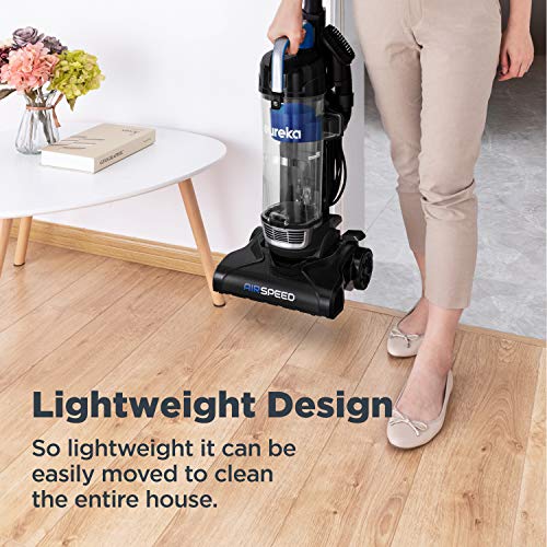 Eureka Airspeed Ultra-Lightweight Compact Bagless Upright Vacuum Cleaner, Replacement Filter, Blue