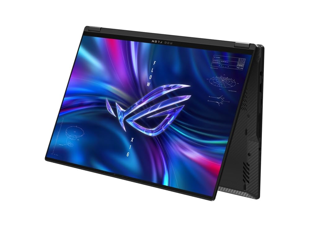 Convertible ROG Flow X16 QHD Touchscreen RTX 4060 (14-core i9-13900H, 32GB DDR5 RAM, 1TB SSD, 16 inch 240Hz HDR Nebula Touch, Windows 11 Pro) - Best 2024 Creator Gaming Tablet Laptop 2-in-1