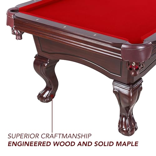 Hathaway Augusta 8-ft Pool Table Pool Table for Family Game Rooms