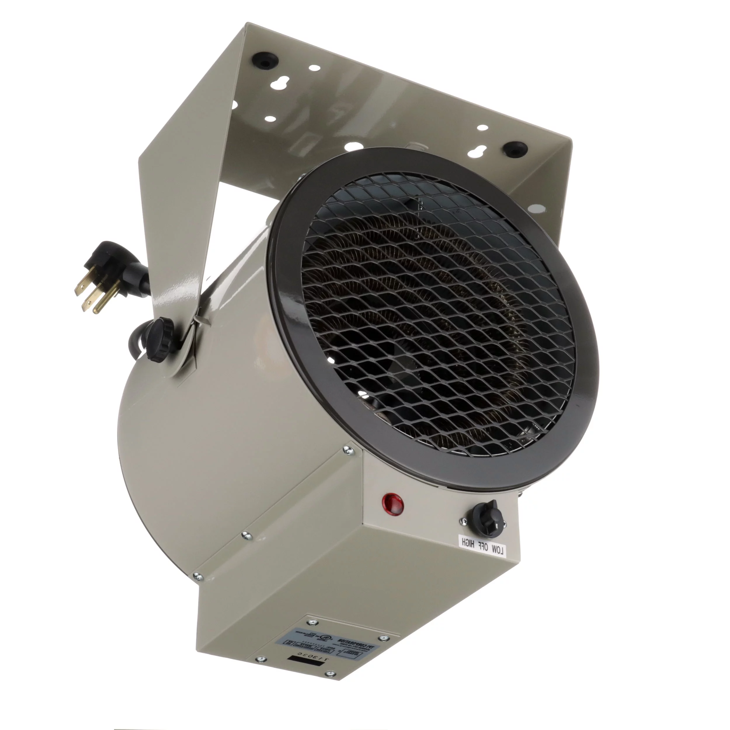 TPI Corporation HF686TC 5600W Portable Fan Forced Air Heating Portable Heater