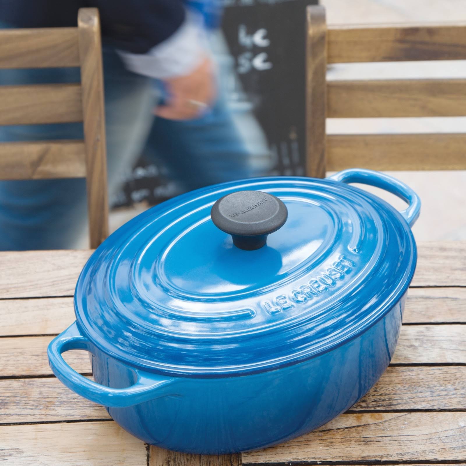 Le Creuset Signature 1-Quart Cast Iron Oval Dutch Oven - Marseille