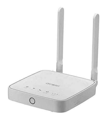 Router Alcatel Link Hub 4G LTE Unlocked Worldwide HH41NH multibam 150 Mbps WiFi 4G LTE USA Latin Caribbean Euro Asia Africa + RJ