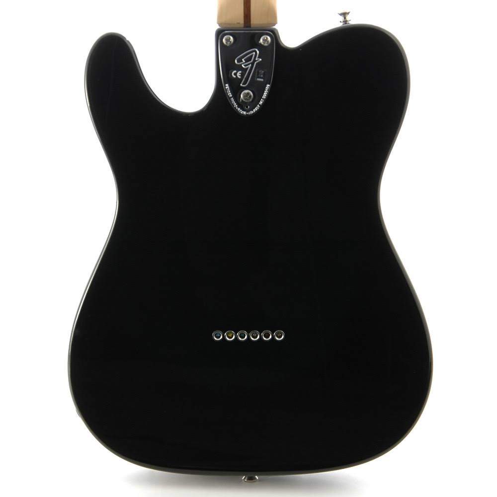 Fender Classic Series 72 Telecaster Custom Electric Guitar, Maple Fingerboard - Black