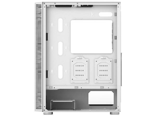 Montech X3 Mesh 6pcs, 3 x 140mmu0026 3 x 120mm Fixed RGB Lighting Fans ATX Mid-Tower PC Gaming Case, Usb3.0, Door Open Tempered