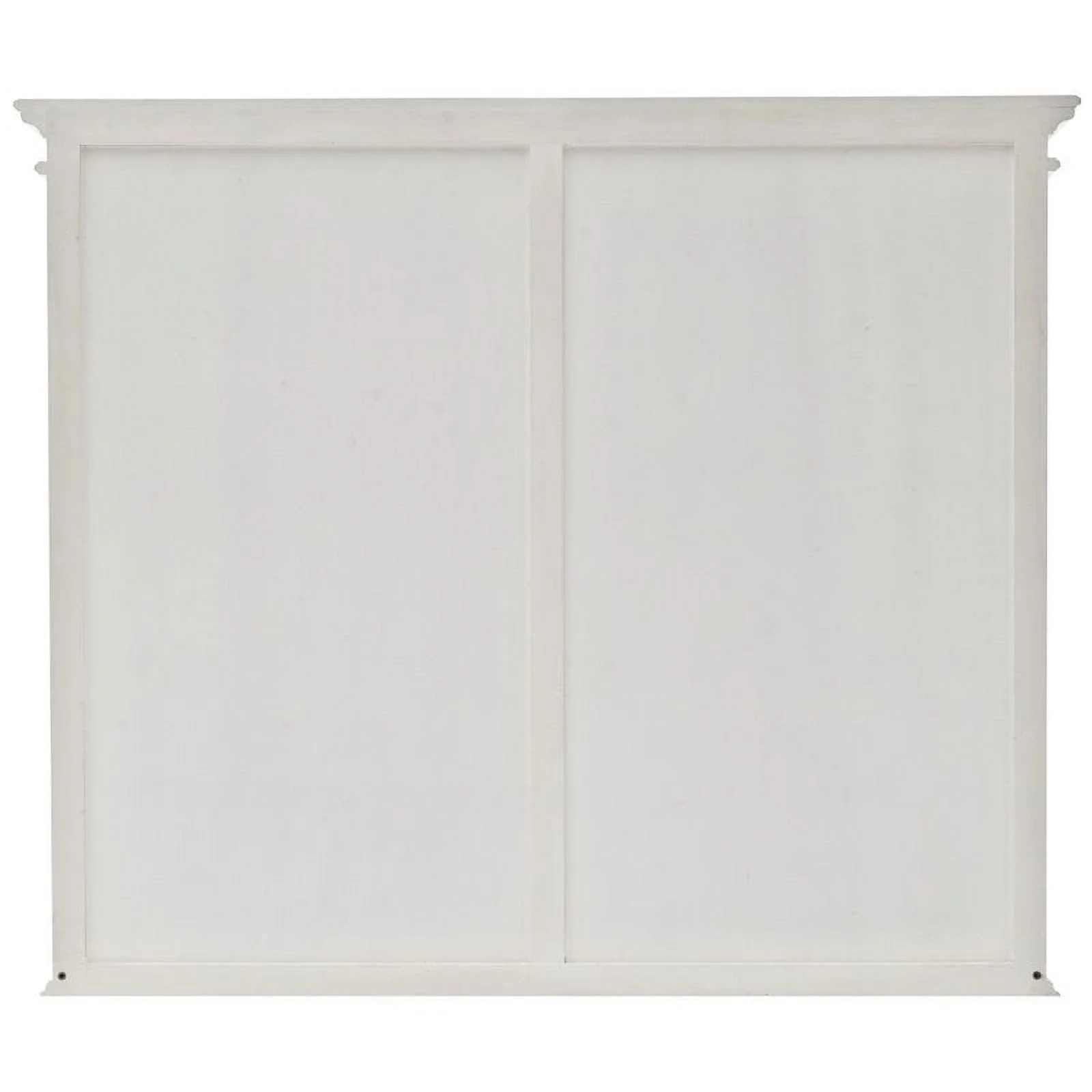Beaumont Lane Storage Cabinet with Hutch in Pure White