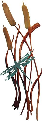 Thirstystone 3D Dragonfly and Cattails Wall Art