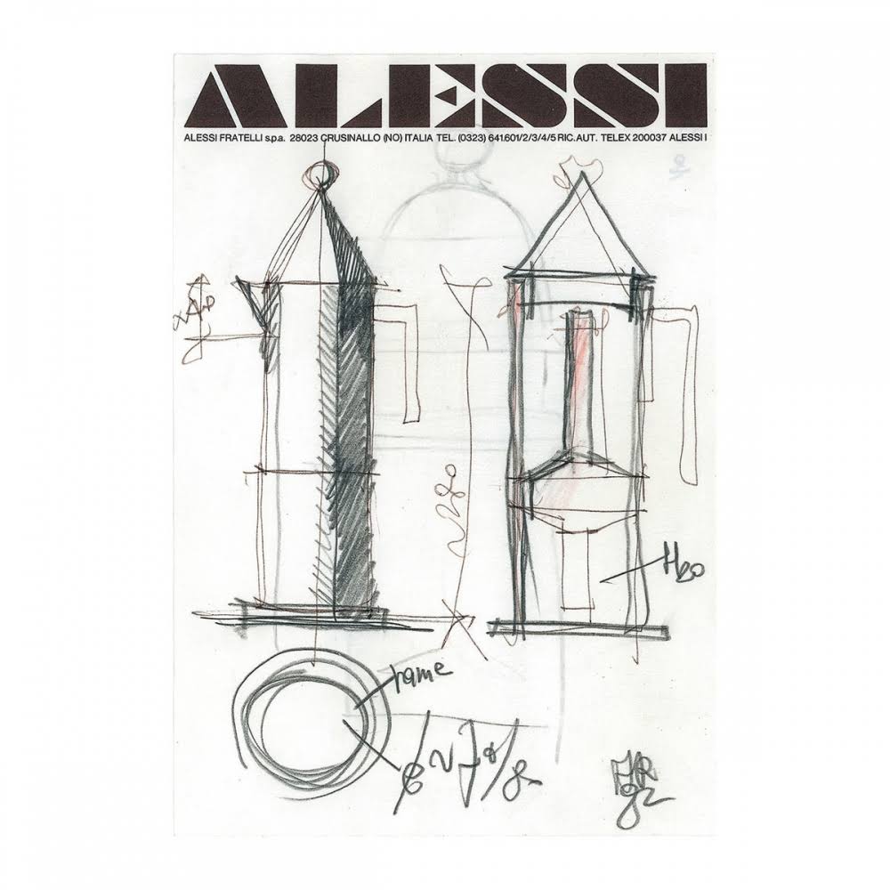Alessi La Conica Espresso Coffee Maker. 3 Cups.