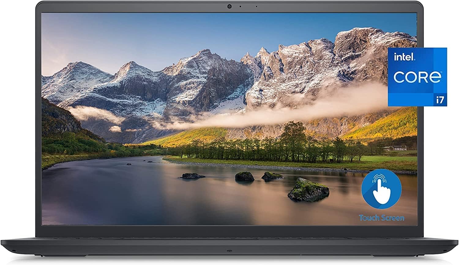Dell 2023 Newest Inspiron 15 3530 Laptop, 15.6" FHD Touchscreen, Intel Core i7-1355U Processor, 16GB DDR4 RAM, 512GB PCIe SSD, Wi-Fi, Webcam, HDMI, Windows 11 Home, Black
