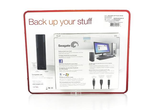 Seagate Backup Plus 3TB Desktop Drive