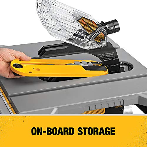 DEWALT Table Saw for Josites, 8-1/4 Inch, 15 Amp (DWE7485)