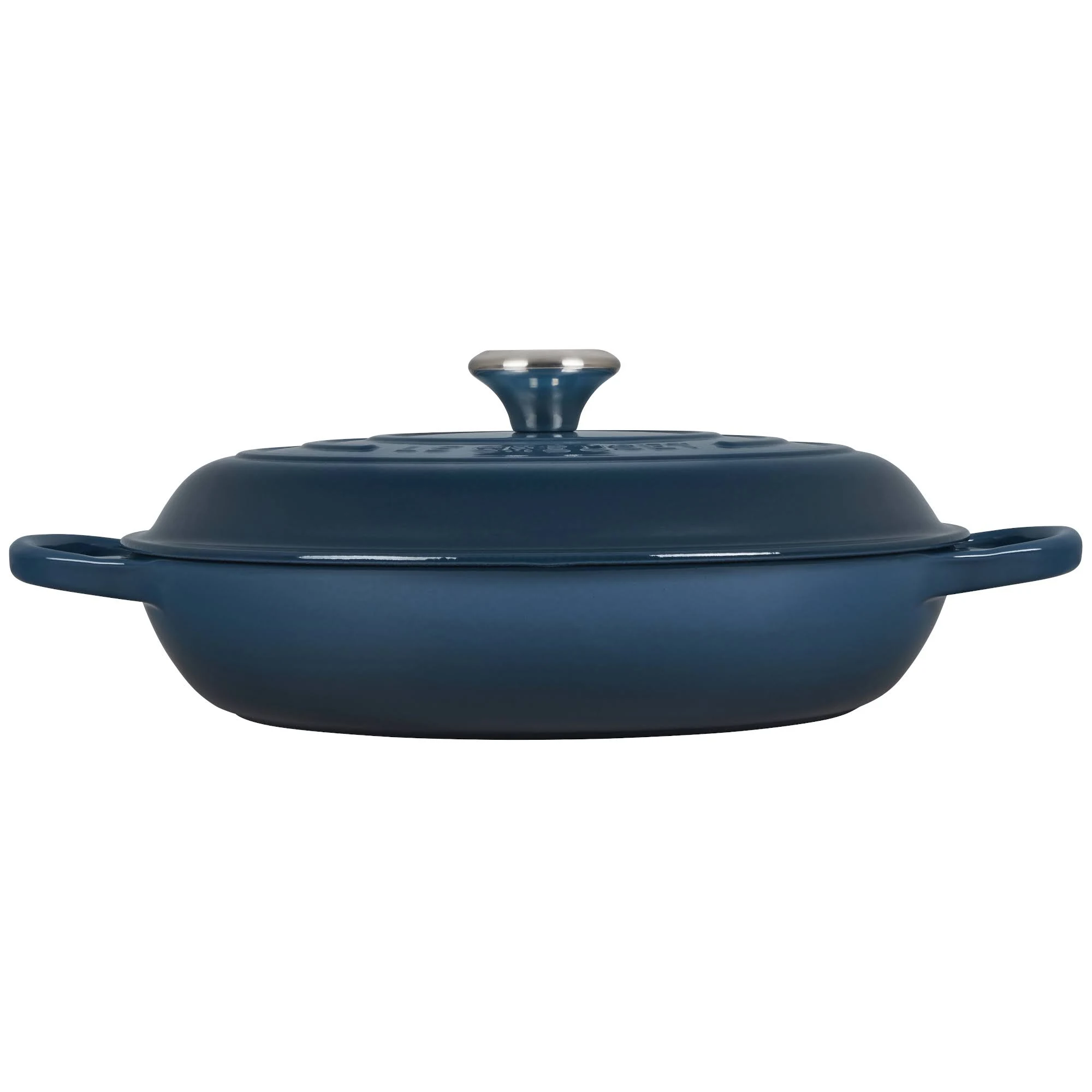 Le Creuset Signature Cast Iron 3.5-Quart Deep Teal Braiser