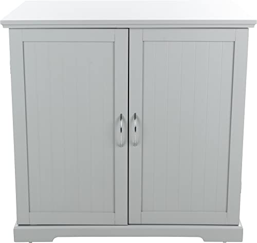 TRIXIE XL Wooden Litter Box Enclosure with Storage Drawer, for Standard or Large Size Litter Box, White (40236)