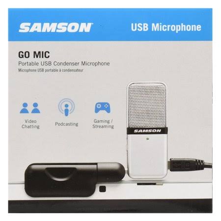 Samson Go Mic Portable USB Condenser Microphone SAGOMIC