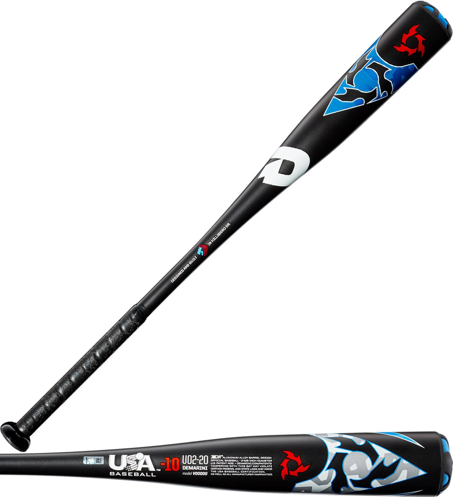 DeMarini 2020 Voodoo One 10 USA Baseball Bat