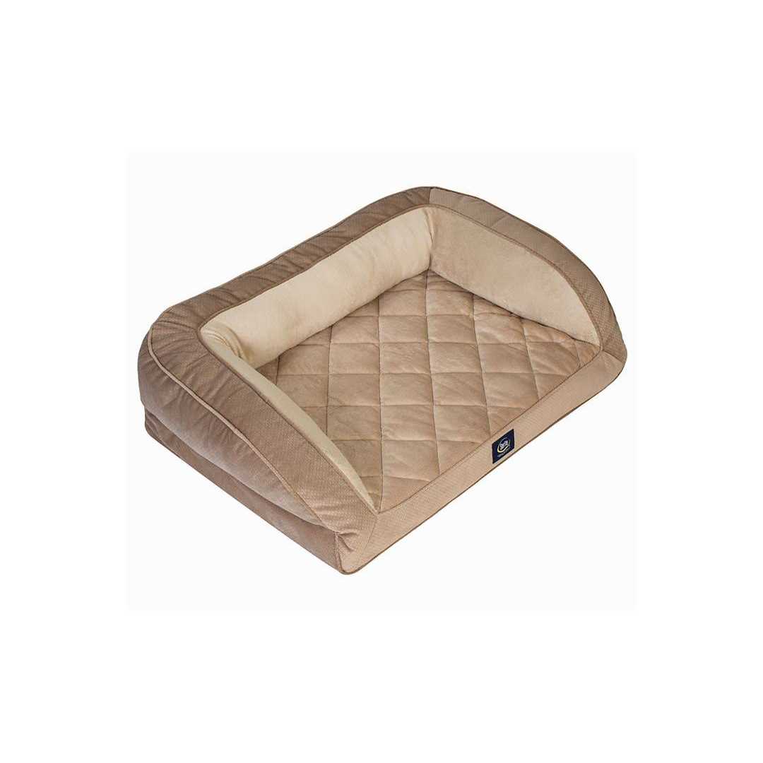 Serta Ortho Quilted Couch Pet Bed - Pet Supplies online store