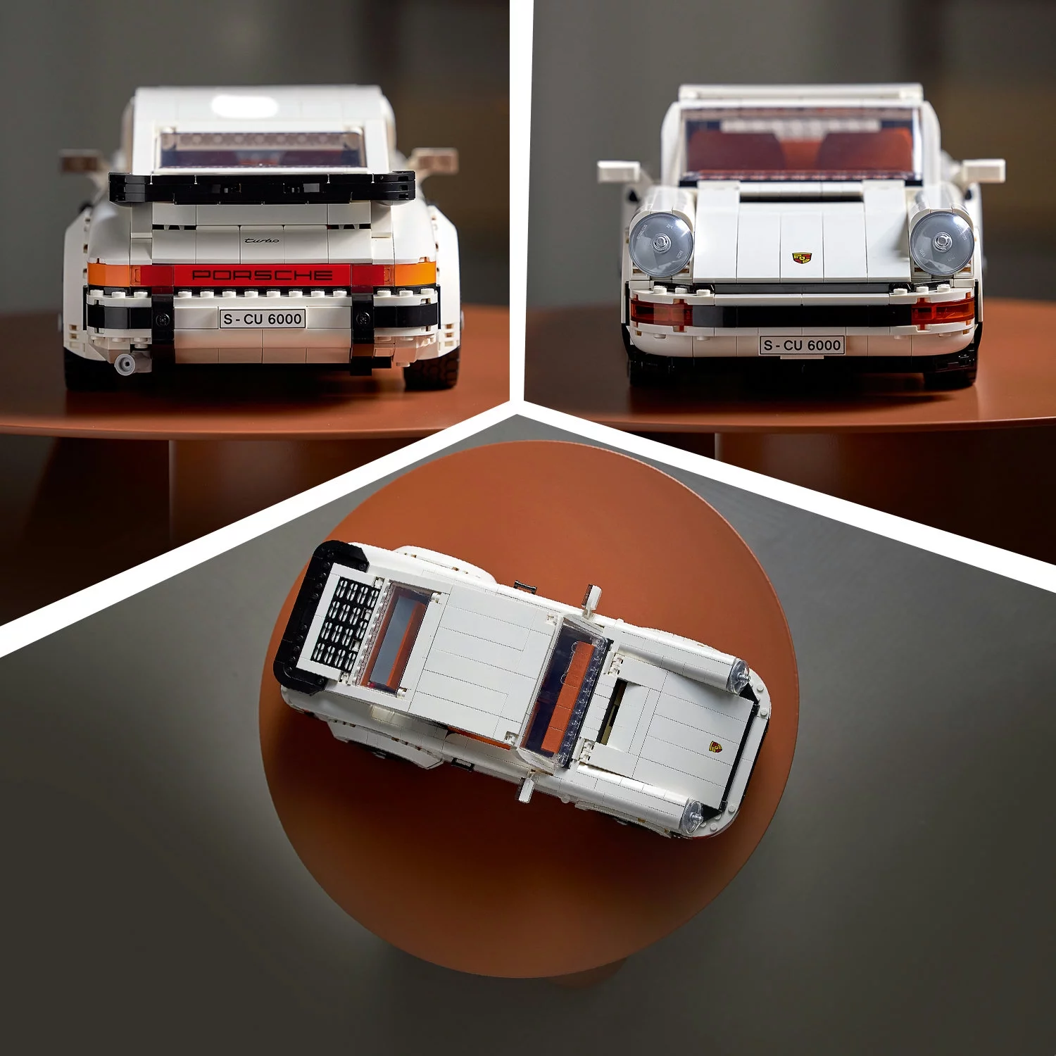 LEGO Icons Porsche 911 10295, Collectible Turbo Targa Model Car Building Kit, 2in1 Porsche Race Car Set for Adults and Teens to Build, Gift Idea
