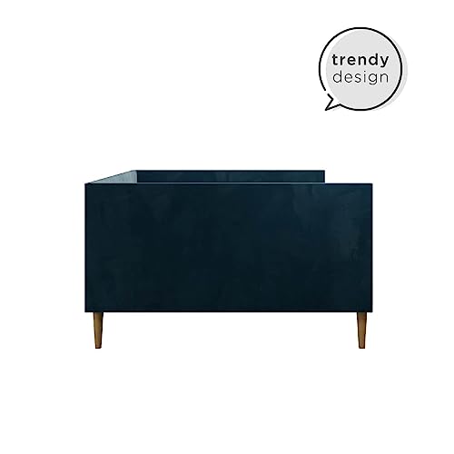 DHP Franklin Upholstered Daybed, Twin, Green Velvet