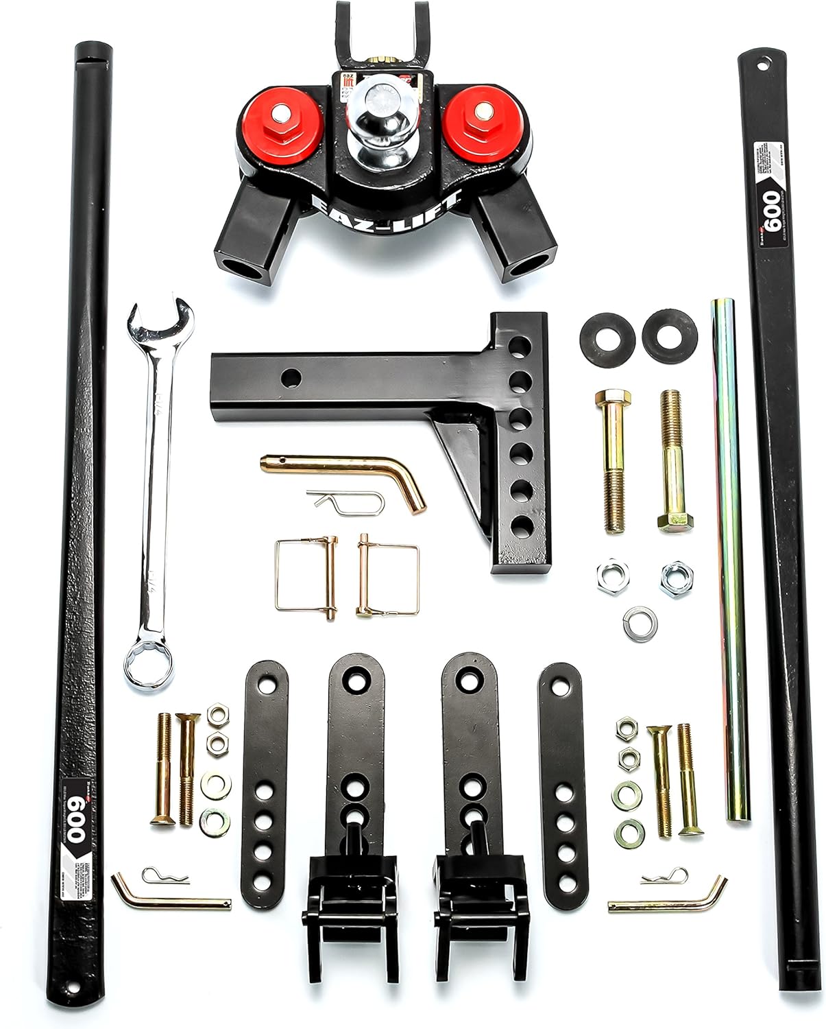 Eaz-Lift 48701 Trekker Weight Distributing Hitch with Adaptive Sway Control - 600 lb. Weight Rating