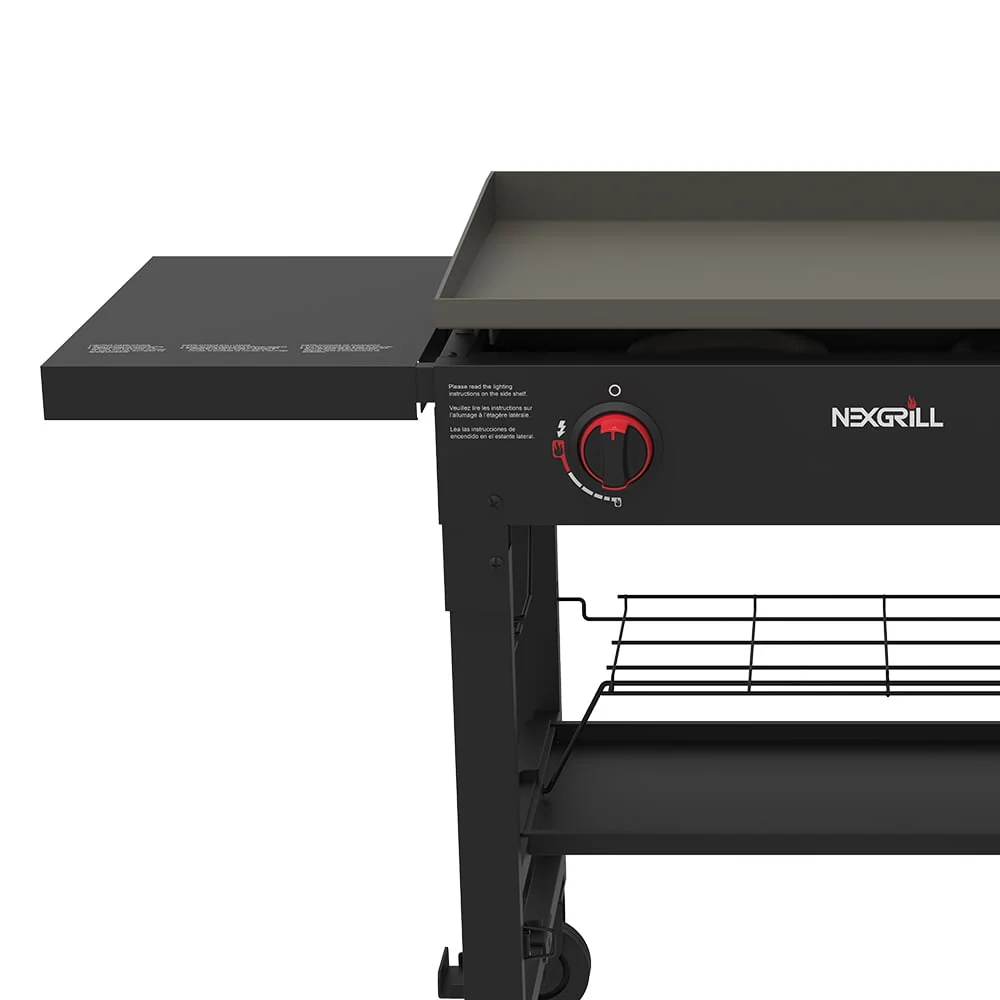 Nexgrill Daytona 3-Burner Propane Gas Griddle w/ Side Tables