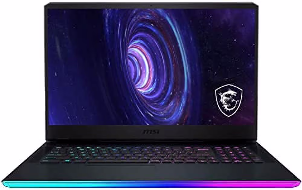 MSI GE76 Raider 17.3" FHD 144Hz Gaming Laptop - 11th Gen Intel Core i7-11800H up to 4.60GHz Processor, 16GB RAM, 8TB (2 x 4TB) NVMe SSD, GeForce RTX 3060 Graphics, Windows 11 Pro, Titanium Blue