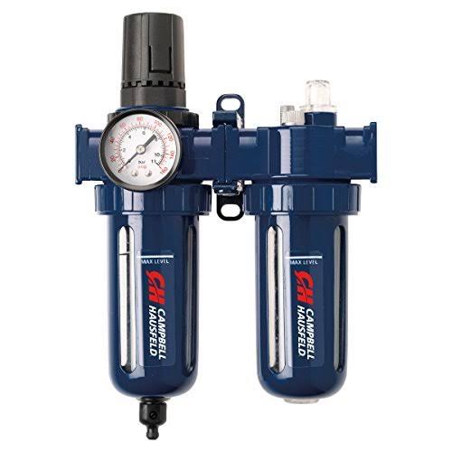 Campbell Hausfeld Filter Regulator and Lubricator 3 in 1 FRL Unit - 3/8 NPT 150 PSI Campbell