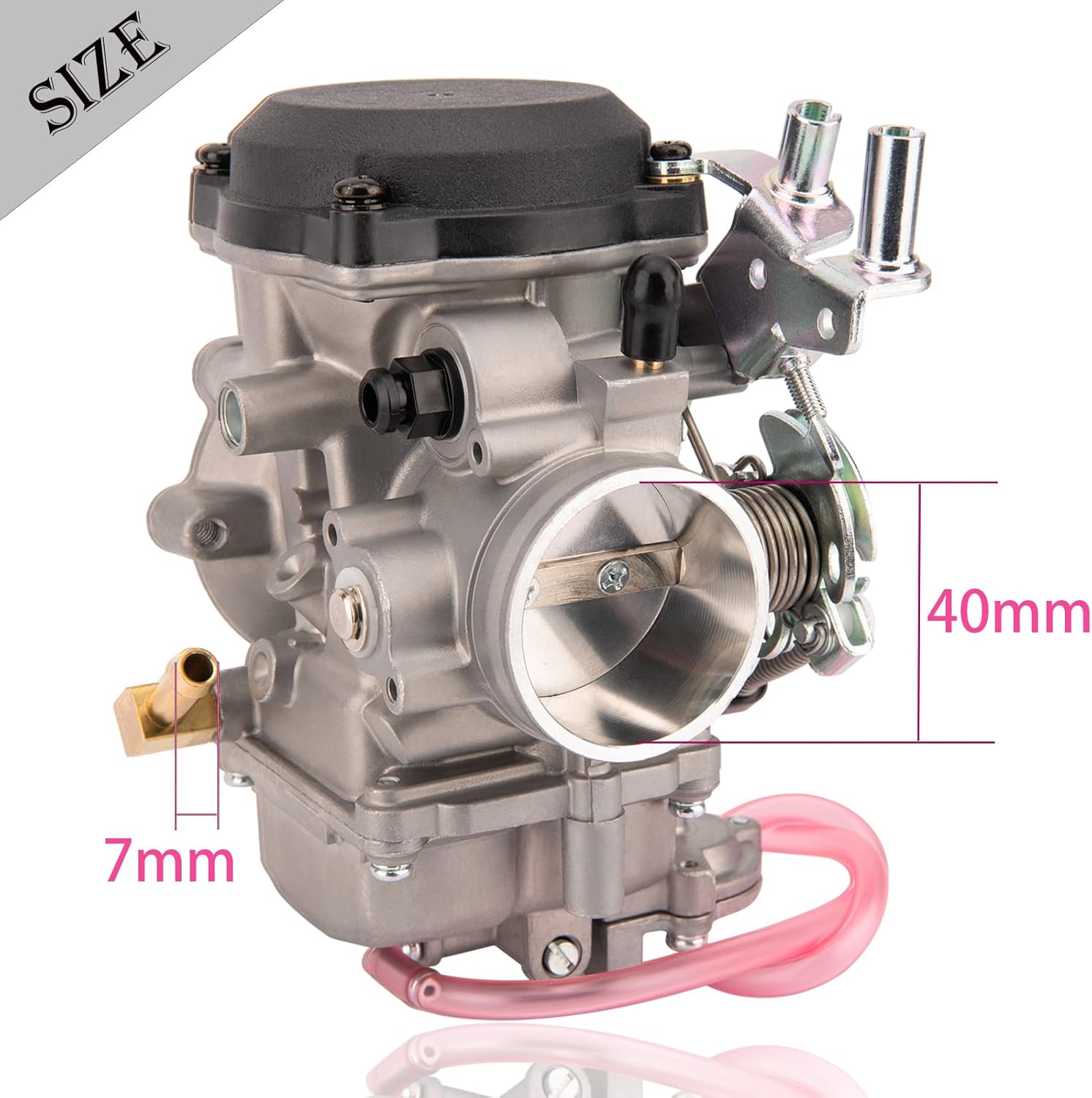 883 Carburetor CV 40mm Carburetor for Harley Davidson Sportster Sportster 883 XL883 Sportster 1200 XLH1200 Carb Replace 27490-04 27421-99C 27421-99A 27465-04 CV Carburetor by LOYPP Pack of 2
