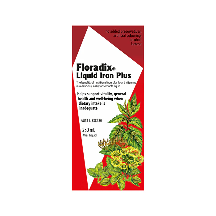 Floradix (by Salus) Liquid Iron Plus Oral Liquid 250ml