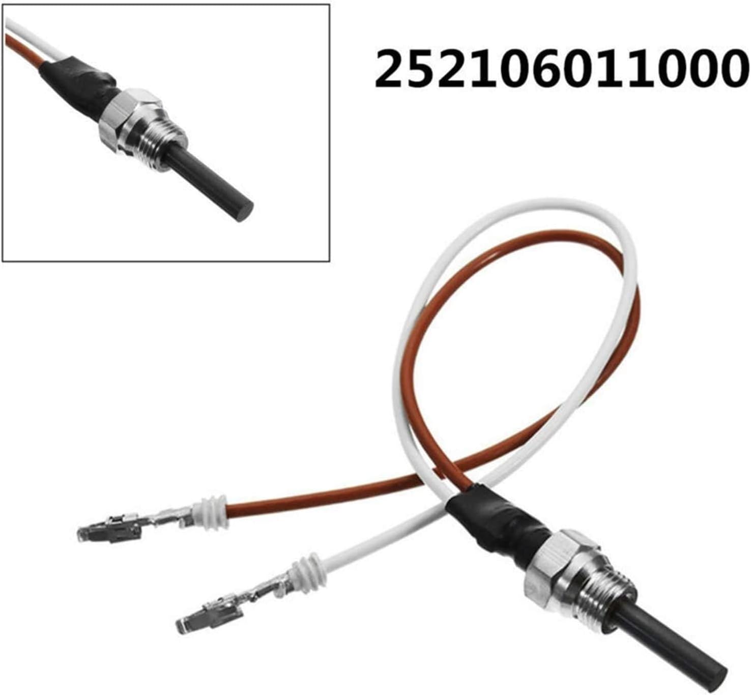 Glow Pin Parking Heater Glow Plug 12v 252106011000 for Espar D4WSC D5WSC B/D/4/5 Pack of 2