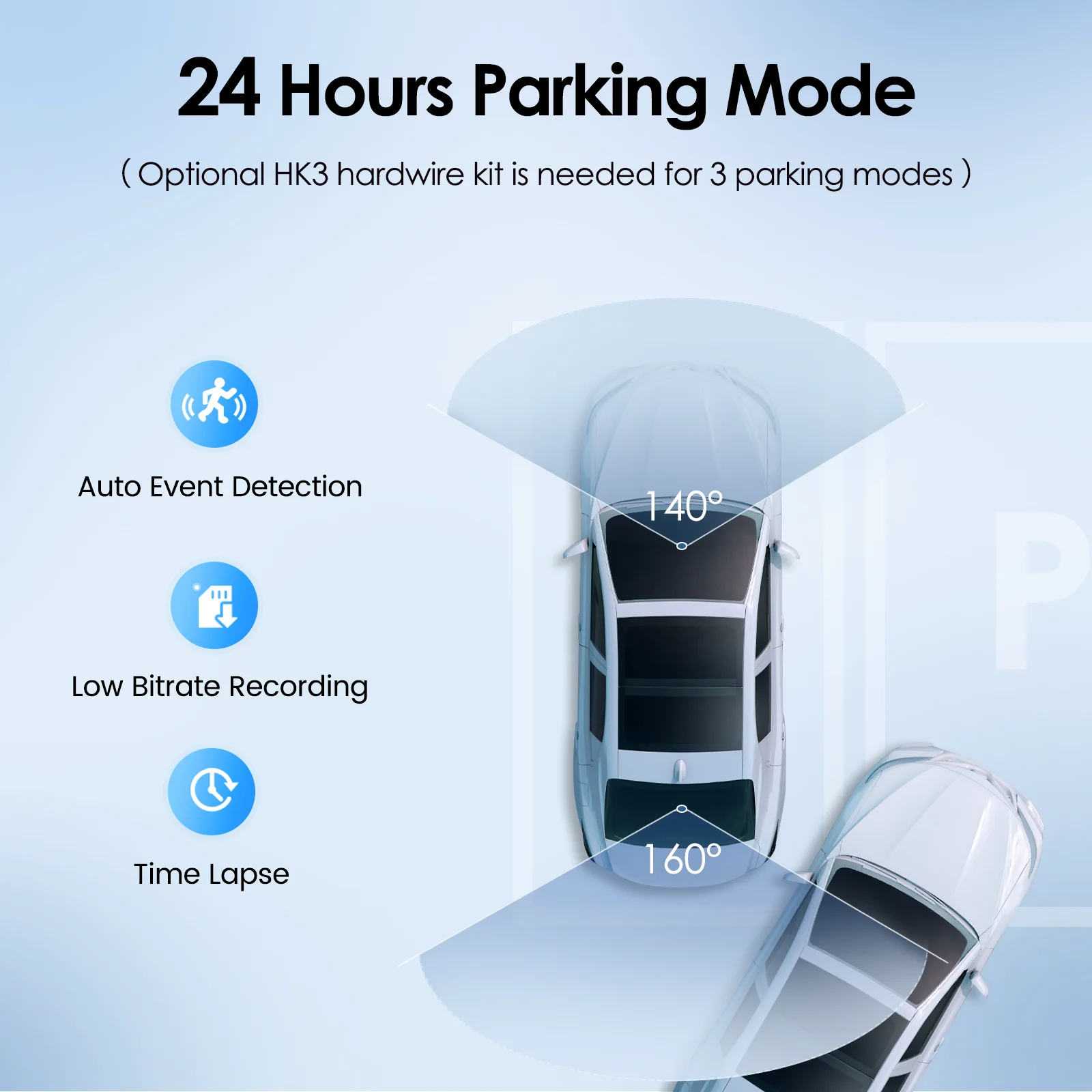 VIOFO A129 Plus Duo | Dashcam Front and Rear | 2K 1440P 60FPS + 1080P 30FPS | GPS Wi-Fi Parking Mode