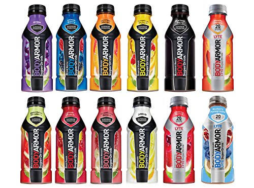 BODYARMOR SuperDrink Variety Pack, One-of-each-Flavor (12 Flavors), 36 Pack