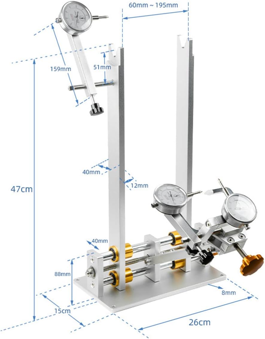 Professional Bicycle Wheel Truing Stand Repair Truing Bearing Stand 10"-29" Bike Wheel Tuning Stand Bike Repair Maintenance Support Tool