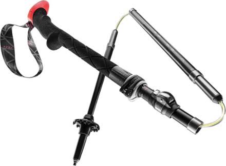 Leki Micro Vario Carbon Trekking Poles - Pair Black