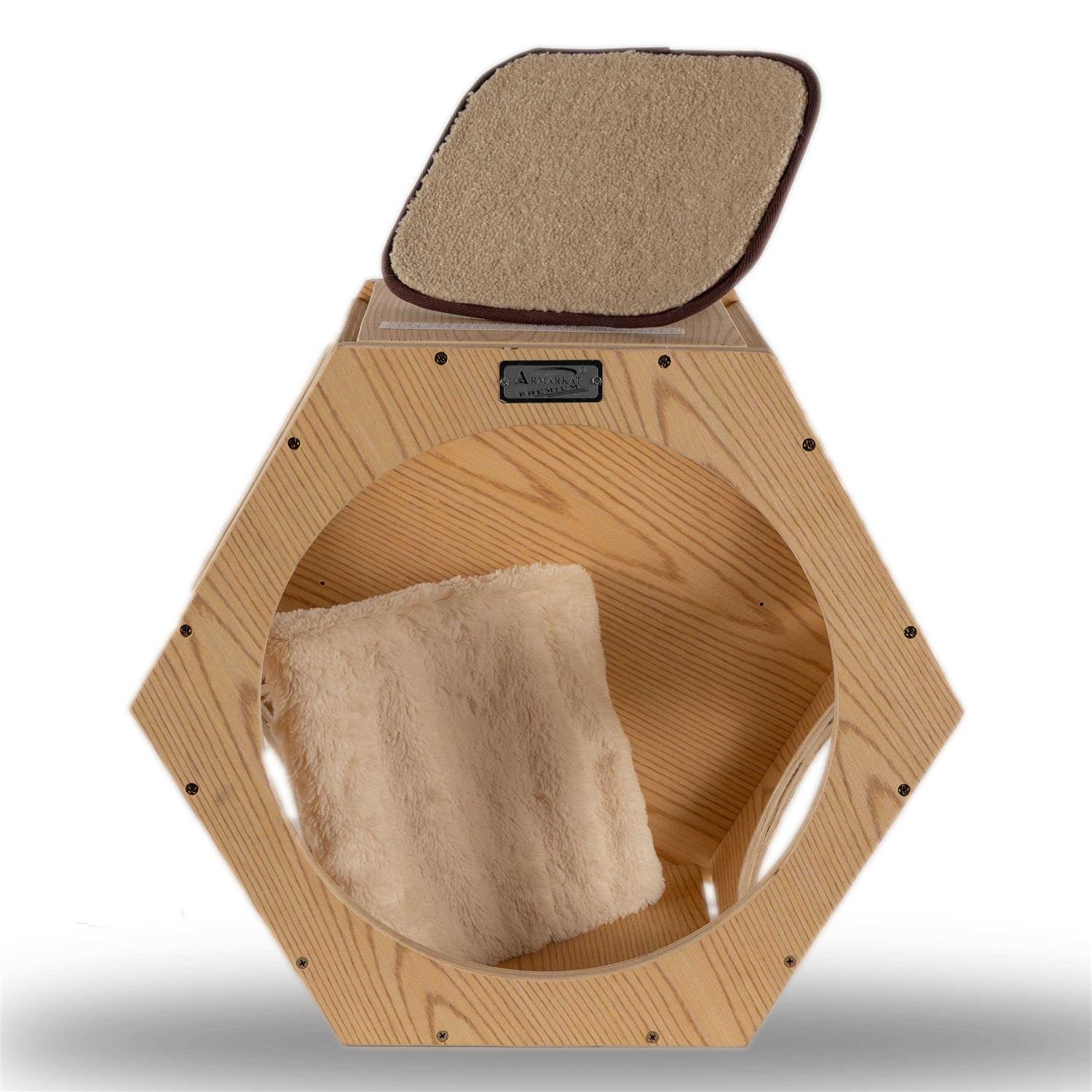Armarkat Real Wood Wall Series Set of Two Natural Wood Wall Tree Additions - Pet Supplies online store