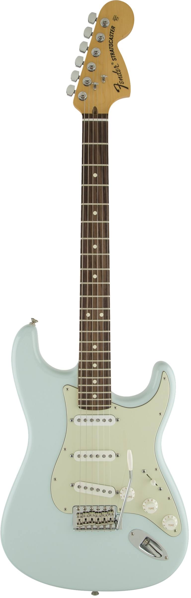 Fender 0115600372 2018 American Special Stratocaster Electric Guitar Rosewood Fretboard with Gigbag, Sonic Blue