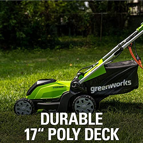 Greenworks 10 Amp 17-Inch Corded Electric Lawn Mower MO10B00