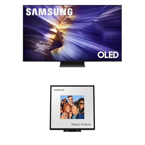 Samsung 55-Inch Class OLED S90F 4K Smart TV (2025 Model) NQ4 AI Gen3 Processor, 4K AI Upscaling Pro, OLED HDR +, Motion Xcelerator 144Hz, Samsung Vision AI, Alexa Built-in