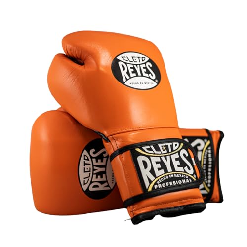 CLETO REYES Training Boxing Gloves with Hook and Loop Closure for Sparring and Heavy Punching Bags, Men and Women, MMA, Kickboxing, Muay Thai