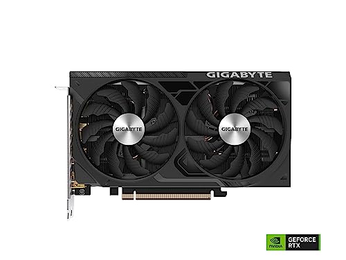 GIGABYTE GeForce RTX 5060 Ti WINDFORCE OC 8G Graphics Card, 8GB 128-bit GDDR7, PCIe 5.0, WINDFORCE Cooling System, GV-N506TWF2OC-8GD Video Card