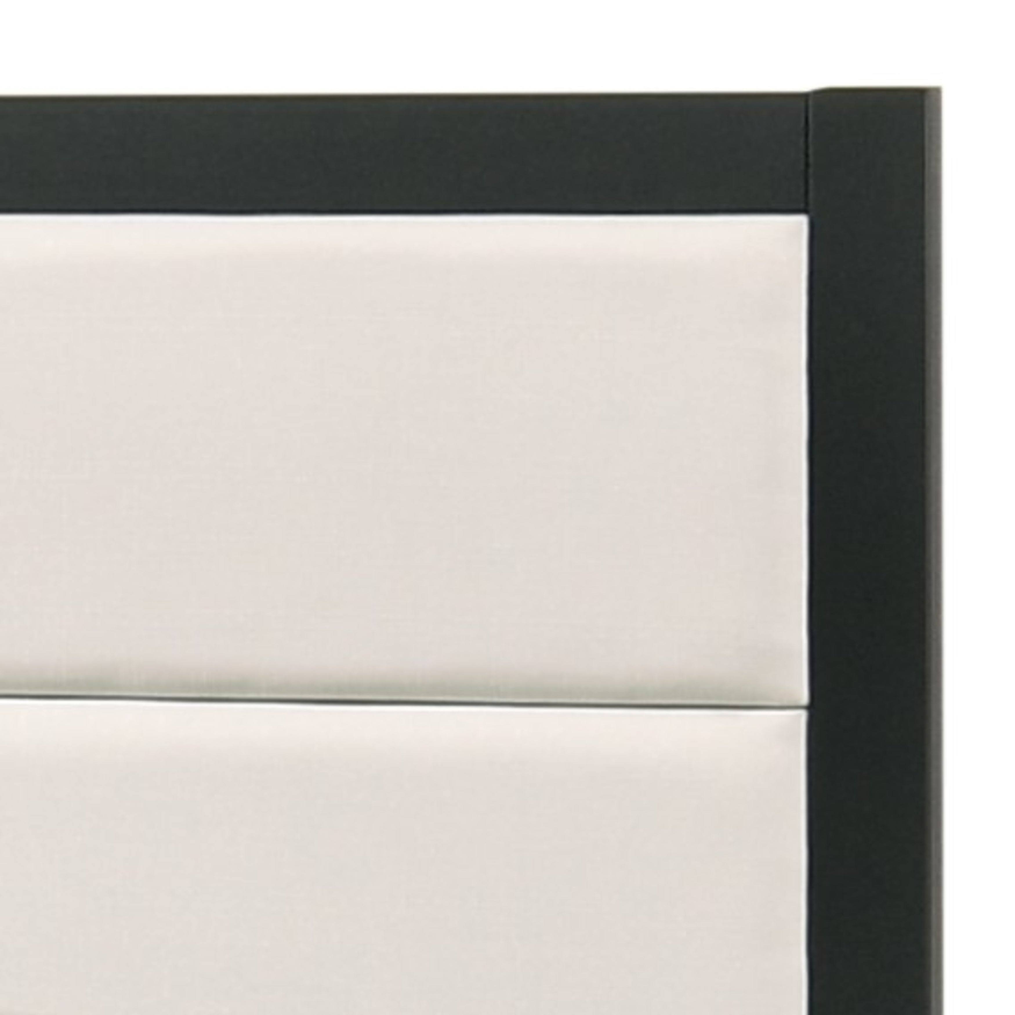 Belle Isle Furniture CHH22-0K09 Highland Full Size Bed - Black u0026 Beige