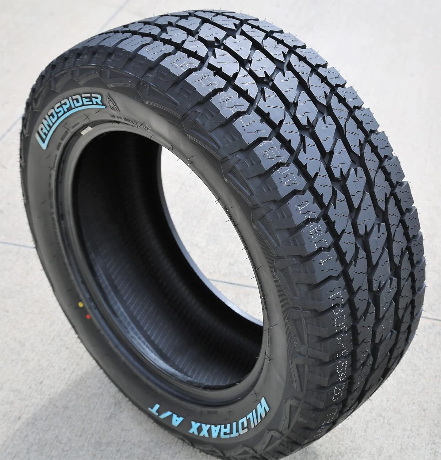 Set of 4 (FOUR) Landspider Wildtraxx A/T All-Terrain Off-Road Light Truck Radial Tires-LT285/65R18 285/65/18 285/65-18 125/122S Load Range E LRE 10-Ply RWL Raised White Letters