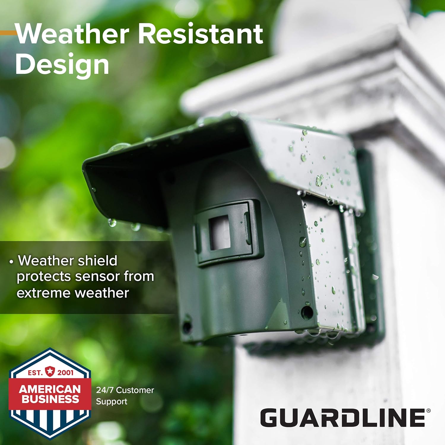 Extra Sensor for 1/4 Mile Long Range Driveway Alarm by Guardline Pack of 2