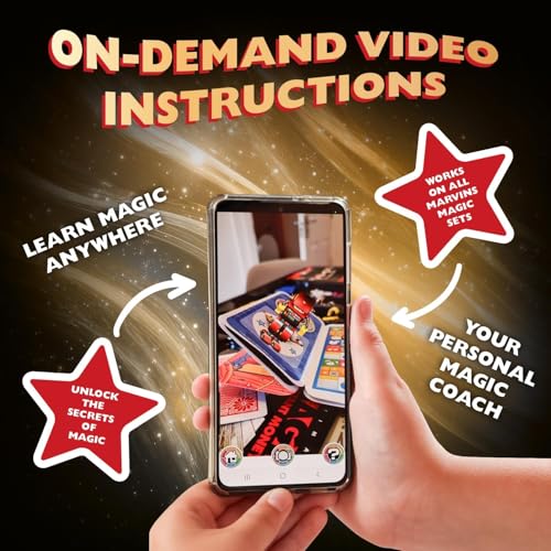 Marvin's Magic - Signature Deluxe Box of Tricks | Executive Set of Magic Tricks | Magic Set for Beginner and Experienced Magicians | Magician Supplies Include Mystical Magic Cards, Dynamic Coins
