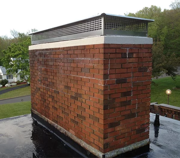 The Forever Cap® 31-Inch x 49-Inch Multi Flue Crown Mount Chimney Cap Stainless Steel
