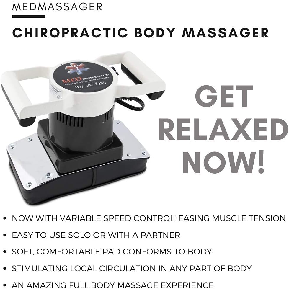 MedMassager 2- Speed Body & Foot Massager Combo