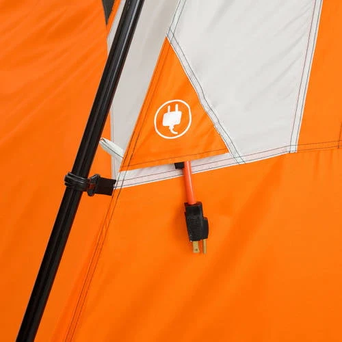 Ozark Trail 12 Person Instant Cabin Tent with Integrated LED Lights, 3 Rooms, 47.87 lbs
