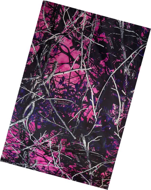 Muddy Girl Camo 4 Piece Comforter Bedding Set, Queen
